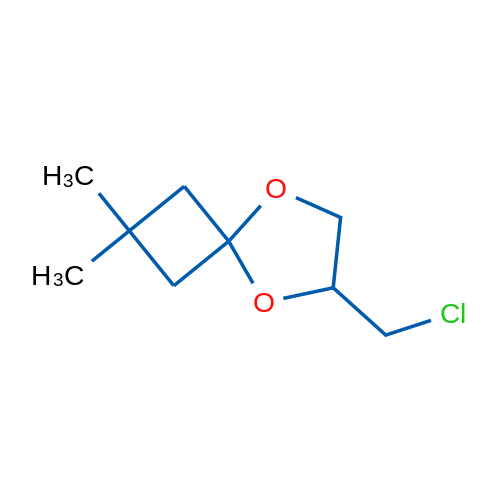 6-(Chloromethyl)-2,2-dimethyl-5,8-dioxaspiro[3.4]octane 1g