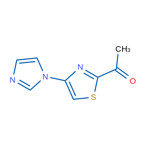 1-[4-(1H-Imidazol-1-yl)-1,3-thiazol-2-yl]ethan-1-one 1g