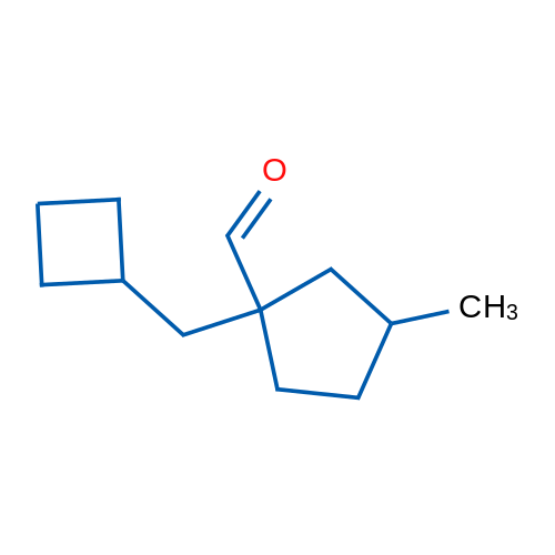 1-(Cyclobutylmethyl)-3-methylcyclopentane-1-carbaldehyde 1g