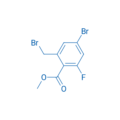 Methyl 4-bromo-2-(bromomethyl)-6-fluorobenzoate 250mg