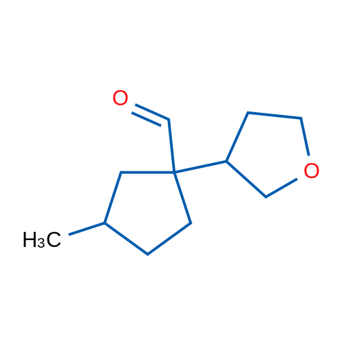 3-Methyl-1-(oxolan-3-yl)cyclopentane-1-carbaldehyde 1g