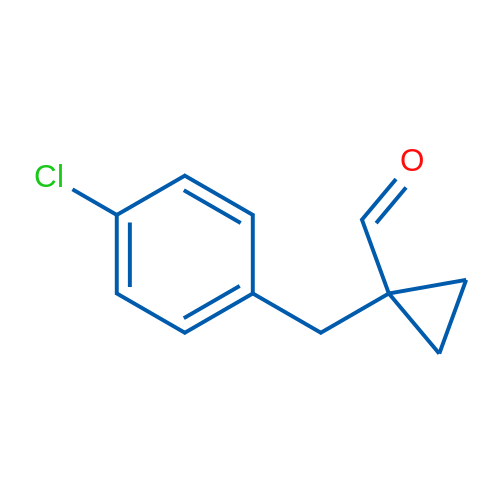 1-[(4-Chlorophenyl)methyl]cyclopropane-1-carbaldehyde 1g