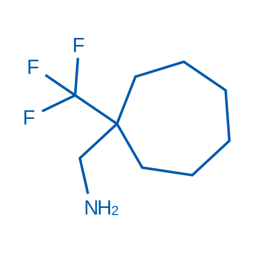 (1-(Trifluoromethyl)cycloheptyl)methanamine 100mg