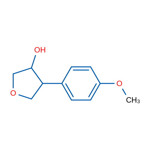 4-(4-Methoxyphenyl)tetrahydrofuran-3-ol 1g