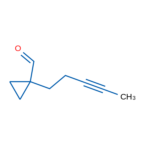 1-(Pent-3-yn-1-yl)cyclopropane-1-carbaldehyde 1g