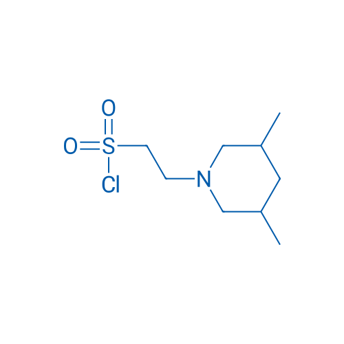 2-(3,5-Dimethylpiperidin-1-yl)ethane-1-sulfonyl chloride 1g
