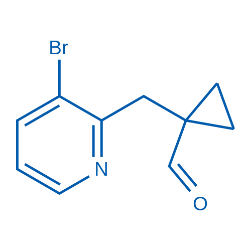 1-[(3-Bromopyridin-2-yl)methyl]cyclopropane-1-carbaldehyde 1g