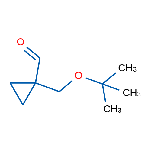 1-[(tert-Butoxy)methyl]cyclopropane-1-carbaldehyde 1g