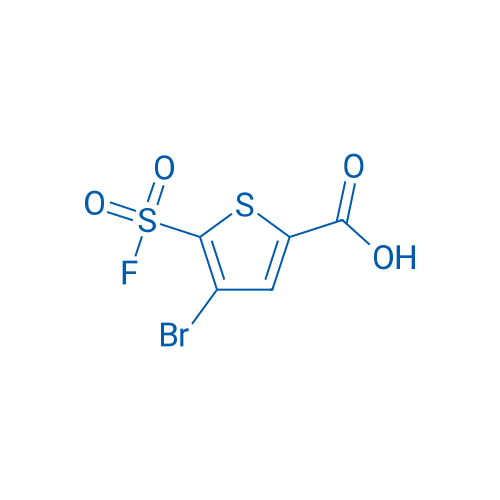 4-Bromo-5-(fluorosulfonyl)thiophene-2-carboxylic acid 1g