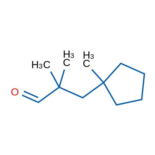 2,2-Dimethyl-3-(1-methylcyclopentyl)propanal 1g
