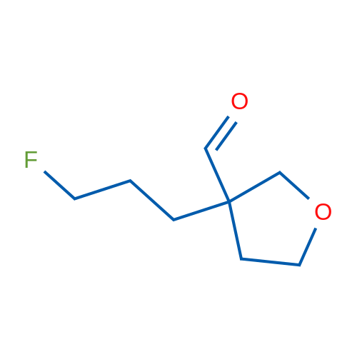 3-(3-Fluoropropyl)oxolane-3-carbaldehyde 1g