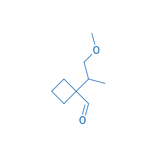 1-(1-Methoxypropan-2-yl)cyclobutane-1-carbaldehyde 1g