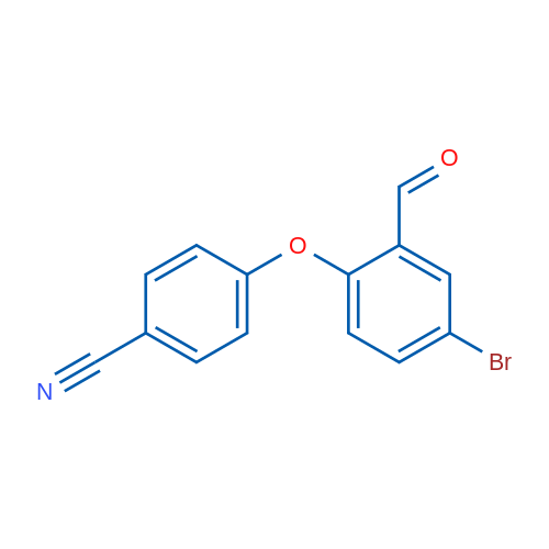 4-(4-Bromo-2-formylphenoxy)benzonitrile 1g