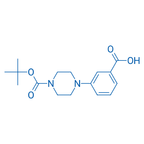 3-(4-(tert-Butoxycarbonyl)piperazin-1-yl)benzoic acid 5g