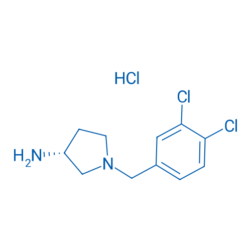 (R)-1-(3,4-Dichlorobenzyl)pyrrolidin-3-amine hydrochloride 1g