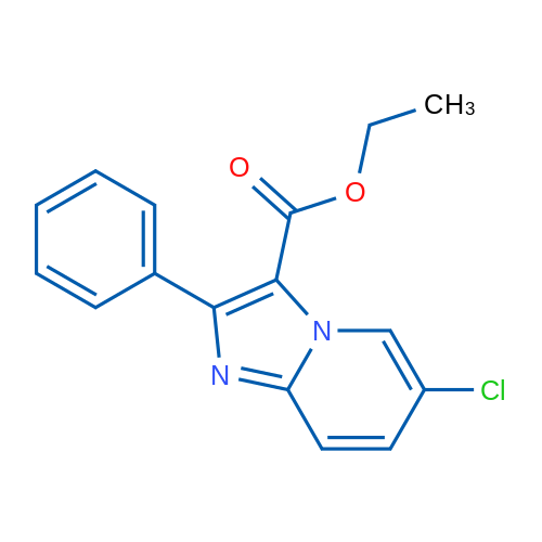 Ethyl 6-chloro-2-phenylimidazo[1,2-a]pyridine-3-carboxylate 1g