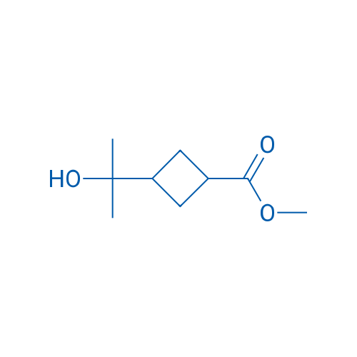 Methyl 3-(2-hydroxypropan-2-yl)cyclobutane-1-carboxylate 1g