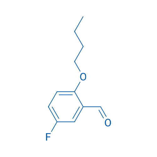 2-Butoxy-5-fluorobenzaldehyde 100mg