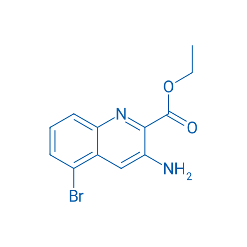 Ethyl 3-amino-5-bromoquinoline-2-carboxylate 1g