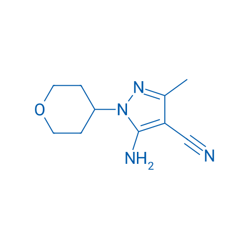 5-AMINO-3-METHYL-1-(TETRAHYDRO-2H-PYRAN-4-YL)-1H-PYRAZOLE-4-CARBONITRILE 250mg