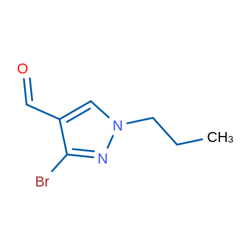 3-Bromo-1-propyl-1H-pyrazole-4-carbaldehyde 1g