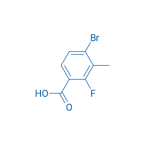 4-Bromo-2-fluoro-3-methylbenzoic acid 1g