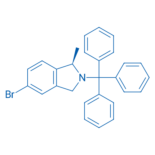 (R)-5-Bromo-1-methyl-2-tritylisoindoline 1g