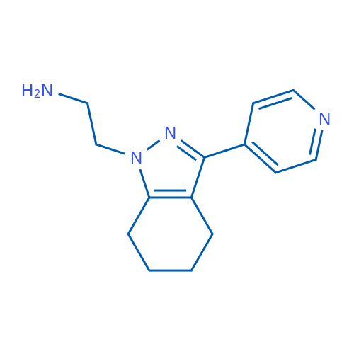 2-(3-(pyridin-4-yl)-4,5,6,7-tetrahydro-1H-indazol-1-yl)ethan-1-amine 250mg