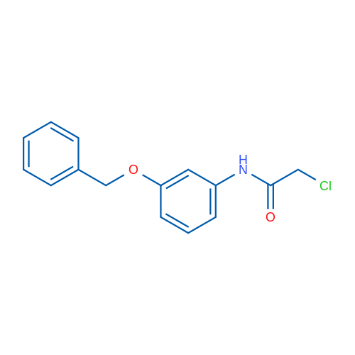N-(3-(Benzyloxy)phenyl)-2-chloroacetamide 250mg