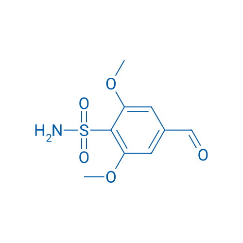 4-Formyl-2,6-dimethoxybenzenesulfonamide 250mg