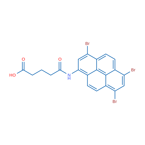 5-Oxo-5-((3,6,8-tribromopyren-1-yl)amino)pentanoic acid 5g