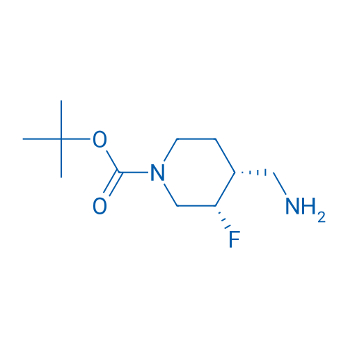 tert-Butyl (3S,4R)-4-(aminomethyl)-3-fluoropiperidine-1-carboxylate 100mg