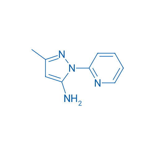 3-Methyl-1-(pyridin-2-yl)-1H-pyrazol-5-amine 250mg