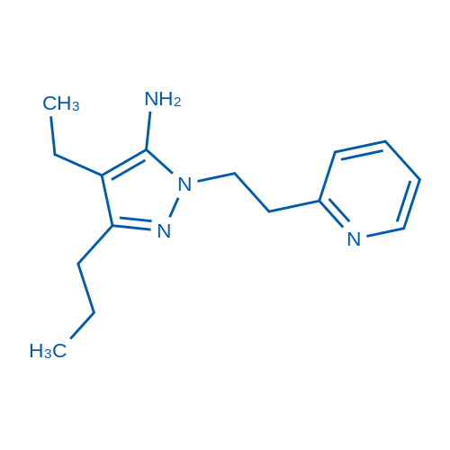 4-Ethyl-3-propyl-1-(2-(pyridin-2-yl)ethyl)-1H-pyrazol-5-amine 1g