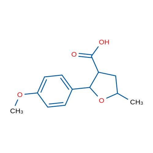 2-(4-Methoxyphenyl)-5-methyloxolane-3-carboxylic acid 1g