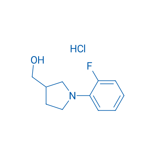 [1-(2-Fluorophenyl)pyrrolidin-3-yl]methanol hydrochloride 1g