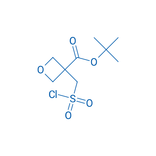 tert-butyl 3-[(chlorosulfonyl)methyl]oxetane-3-carboxylate 5g