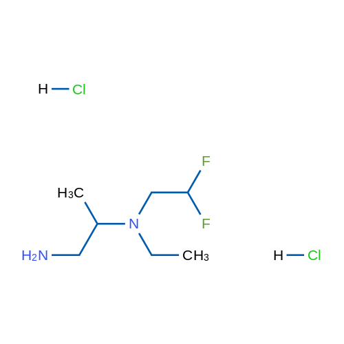 (1-Aminopropan-2-yl)(2,2-difluoroethyl)ethylamine dihydrochloride 1g