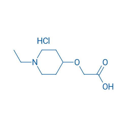 [(1-Ethylpiperidin-4-yl)oxy]acetic acid hydrochloride 1g