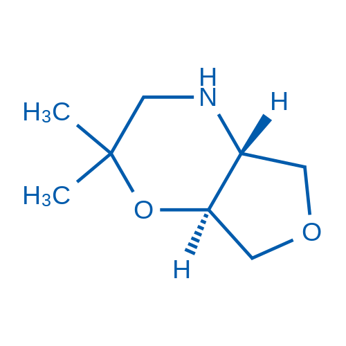 rel-(4aR,7aS)-2,2-Dimethylhexahydro-2H-furo[3,4-b][1,4]oxazine 250mg