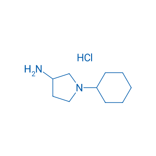 1-Cyclohexylpyrrolidin-3-amine hydrochloride 1g
