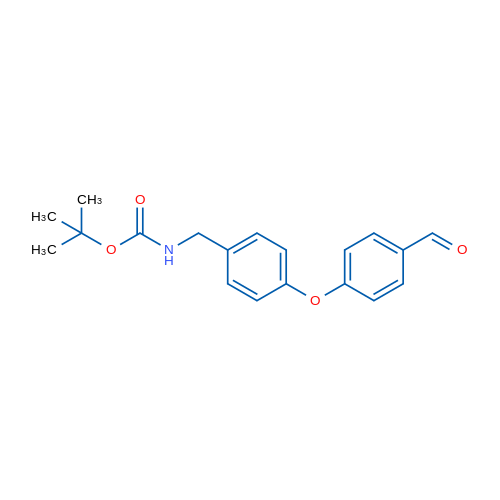 tert-Butyl N-{[4-(4-formylphenoxy)phenyl]methyl}carbamate 5g