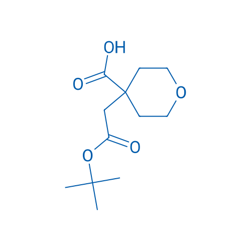 4-(2-(tert-Butoxy)-2-oxoethyl)tetrahydro-2H-pyran-4-carboxylic acid 100mg