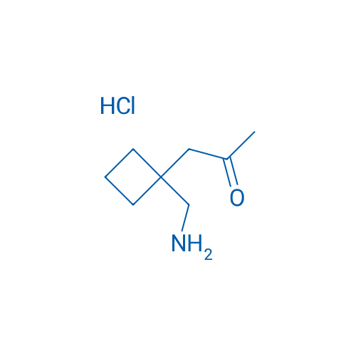 1-[1-(Aminomethyl)cyclobutyl]propan-2-one hydrochloride 1g
