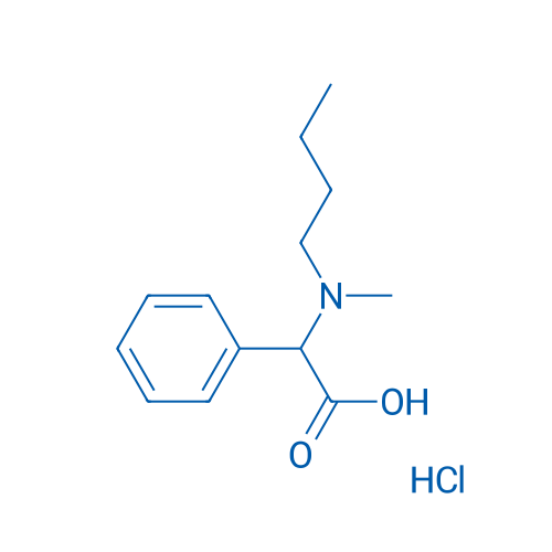 2-(Butyl(methyl)amino)-2-phenylacetic acid hydrochloride 1g