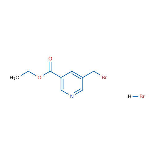 Ethyl 5-(bromomethyl)nicotinate hydrobromide 1g