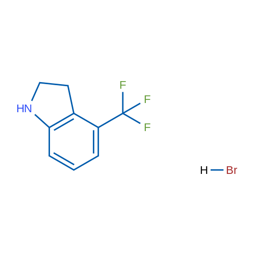 4-(Trifluoromethyl)indoline hydrobromide 1g