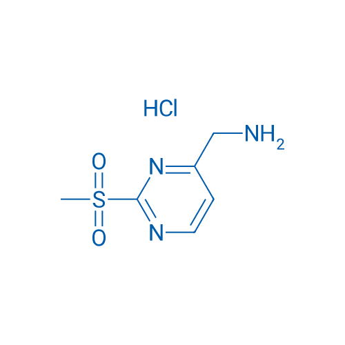 (2-(Methylsulfonyl)pyrimidin-4-yl)methanamine hydrochloride 1g