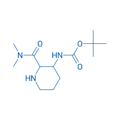 tert-Butyl (2-(dimethylcarbamoyl)piperidin-3-yl)carbamate 250mg