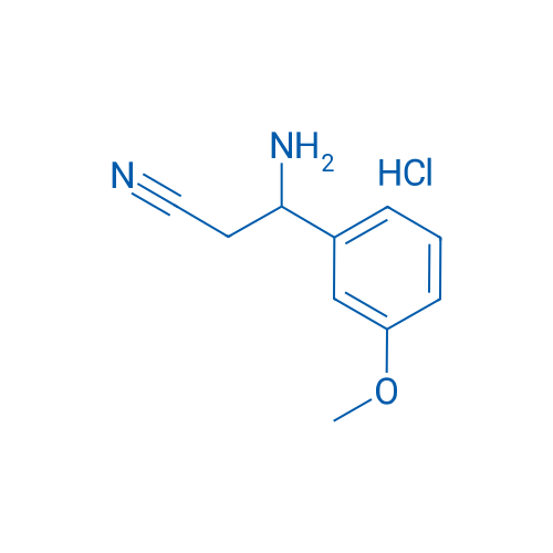 3-Amino-3-(3-methoxyphenyl)propanenitrile hydrochloride 1g